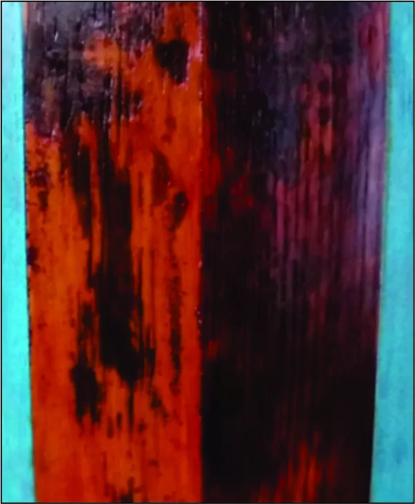 Aged Orange / Blue